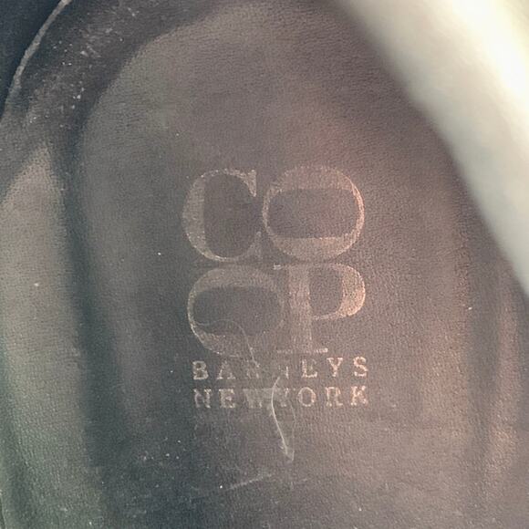 BARNEY'S CO-OP Size 9 Brown Suede Calf High Platform Stiletto Boots - Picture 7 of 8